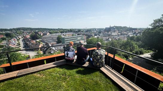 Uitkijkplatform stadsbastion citadel
