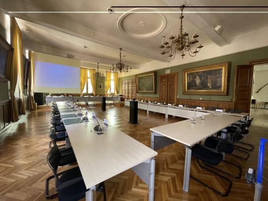 Raadzaal gemeenteraad - Sint-Joriszaal